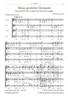 Chorbibliothek für gemischten Chor: Geistliches Repertoire 1 