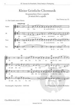 Chorbibliothek für gemischten Chor: Geistliches Repertoire 3 