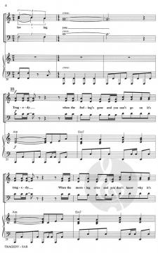 Tragedy (arr. Emerson) - SAB (Bee Gees) 