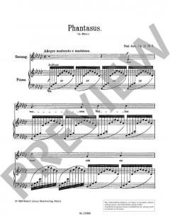 Phantasus op. 13/5 von Paul Juon 