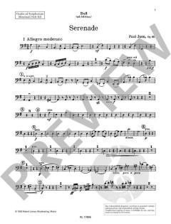 Serenade op. 85 von Paul Juon 