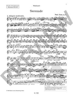 Serenade op. 85 von Paul Juon 