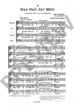 Motetten Nr. 4 von Anton Bruckner 