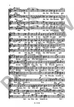 Motetten Nr. 4 von Anton Bruckner 