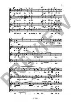 Motetten Nr. 1 von Anton Bruckner 