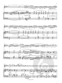 Sonate Nr. 3 für Violine und Klavier E-Dur op. 60 von Eduard Franck im Alle Noten Shop kaufen
