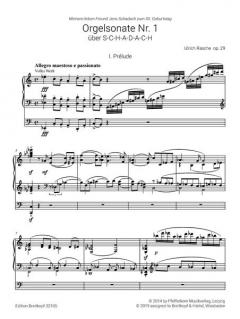 Orgelsonate op. 29 von Ulrich Rasche im Alle Noten Shop kaufen