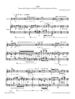 Lied (2017) von Isabel Mundry 