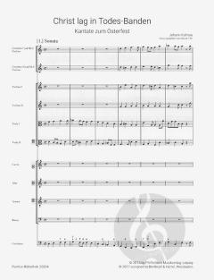 Christ lag in Todes Banden von Johann Kuhnau 
