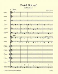 Es steh Gott auf von Johann Kuhnau 