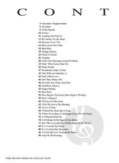 The Irving Berlin Collection 