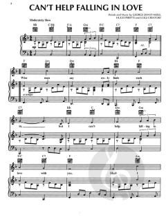 Can't Help Falling In Love von Elvis Presley 