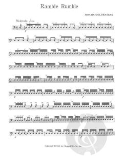 12 Progressive Solos for Snare Drum von Morris Goldenberg 
