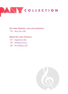 Company von Stephen Sondheim 