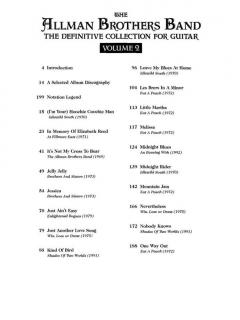 The Definitive Collection For Guitar Vol.2 von Allman Brothers 