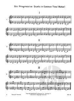 Progressive Duets von Hale A. Vandercook 