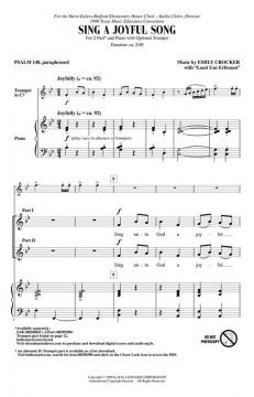 Sing A Joyful Song von Emily Crocker 
