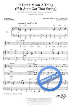It Don't Mean A Thing von Duke Ellington 
