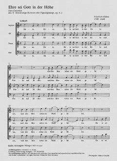 Ehre sei Gott in der Höhe (Friedrich Silcher) 