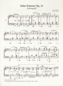 SALUT D'AMOUR (Urtext edition) von Edward Elgar 