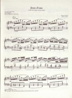 JEUX D'EAU (Urtext edition) von Maurice Ravel 
