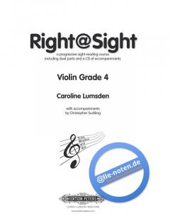 Right@Sight Violin Grade 4 von Caroline Lumsden im Alle Noten Shop kaufen