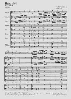Haec dies ZWV169 (Jan Dismas Zelenka) 