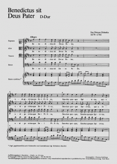 Benedictus sit Deus Pater ZWV207 (Jan Dismas Zelenka) 