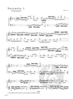 J. S. Bach: Two-Part Inventions von Johann Sebastian Bach 