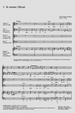 Zelenka: Responsoria pro hebdomada sancta (Jan Dismas Zelenka) 