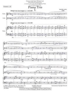 Piano Trio von Daniel Asia 