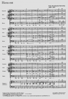 Hora est (Felix Mendelssohn Bartholdy) 