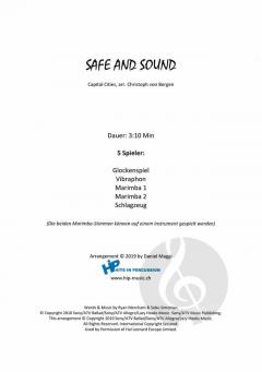 Safe and Sound von Capital Cities 