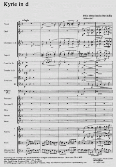 Kyrie in d-Moll (Felix Mendelssohn Bartholdy) 