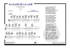 Au clair de la lune 