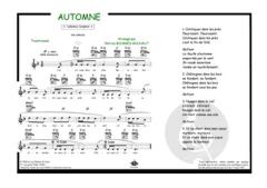 Automne (Colchiques dans les près) von Francine Cockenpot 