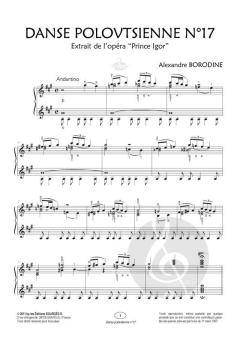 Danse Polovtsienne No17 von Alexander Borodin 