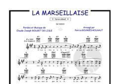 La Marseillaise von Claude Joseph Rouget de L'Isle 