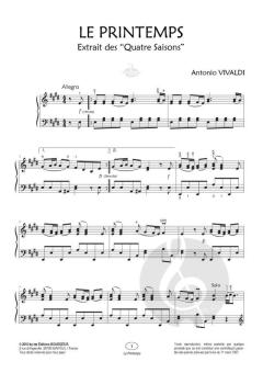 Le Printemps Opus 8 No1-4 RV 269 von Antonio Vivaldi 