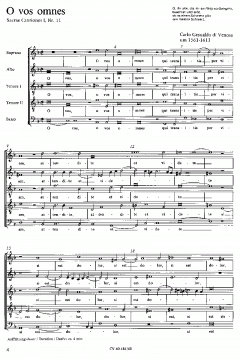 Sancti Spiritus; O vos omnes (Carlo Gesualdo) 