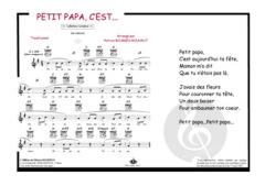 Petit papa c'est aujourd'hui ta fête 