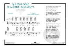 Qui peut faire de la voile sans vent 