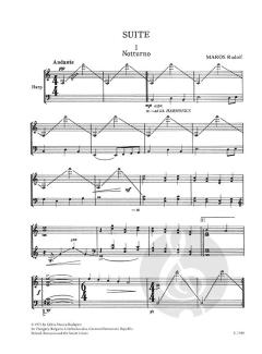 Suite for Harp von Rudolf Maros 