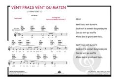 Vent frais, vent du matin 