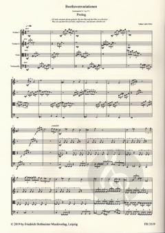 Beethoven-Variationen op. 57 von Volker Luft 