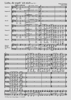 Liebe, dir ergeb ich mich (Peter Cornelius) 