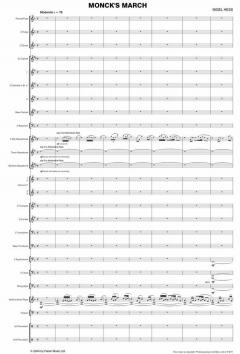 Monck's March von Nigel Hess 