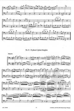 12 petits airs varies en duo 1 von François Devienne 