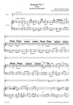Oboenkonzert B-Dur von Johann Melchior Molter im Alle Noten Shop kaufen