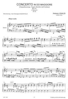 Konzert C-Dur RV 471 von Antonio Vivaldi 